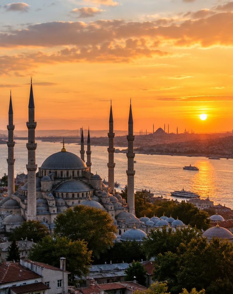 Istanbul skyline